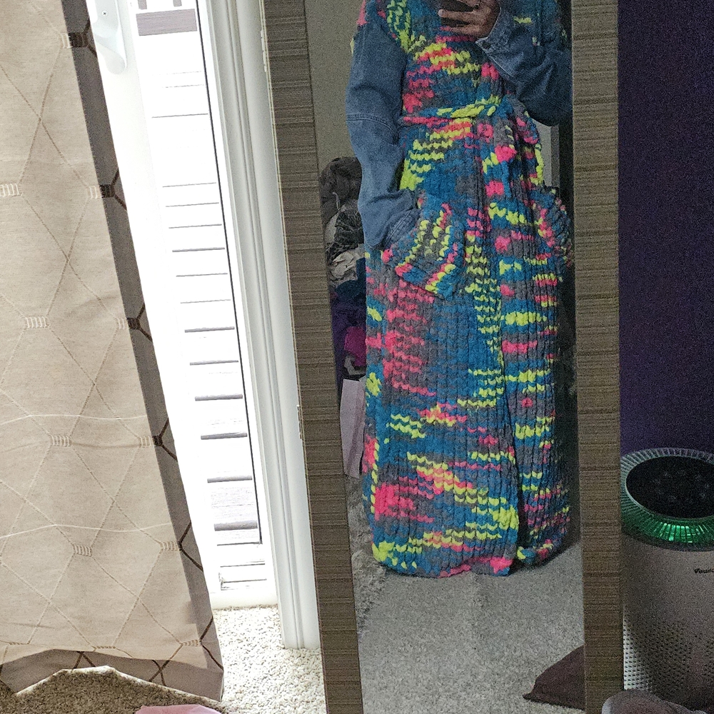 Colorful Knit Cardigan - Picture 2 of 3